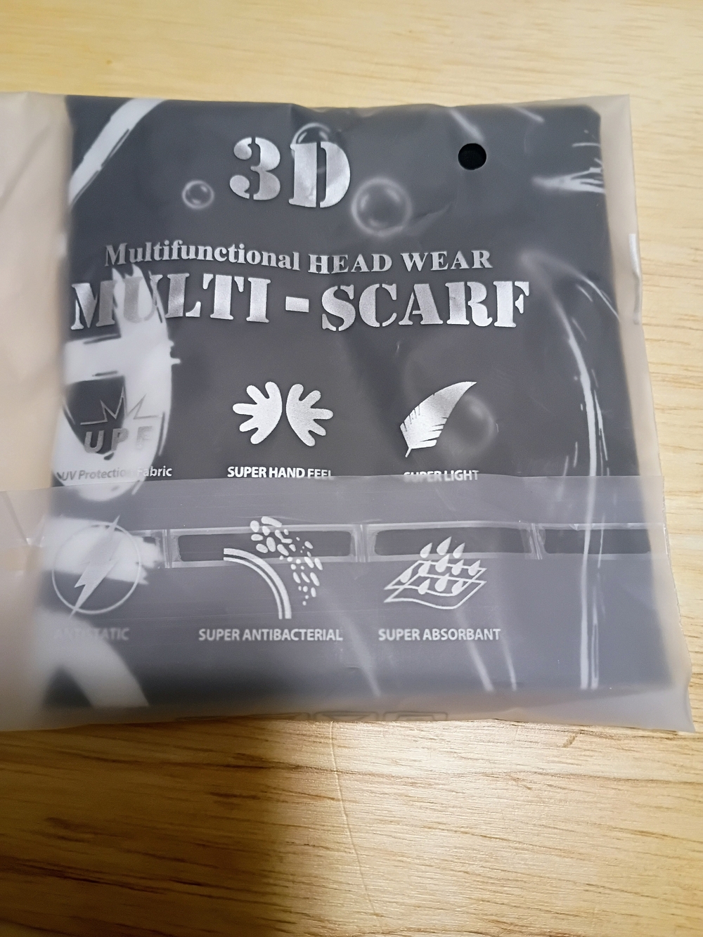 Multi-Scarf Multifunctional Headwear - Black